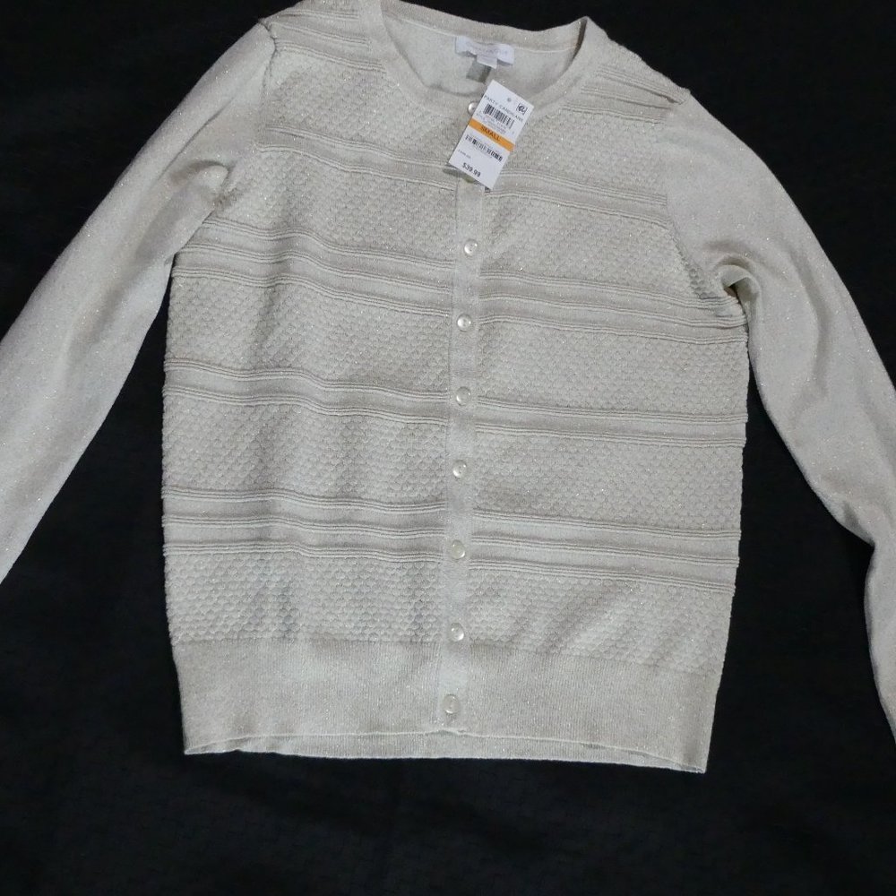 Gold dust Cardigan - Charter Club